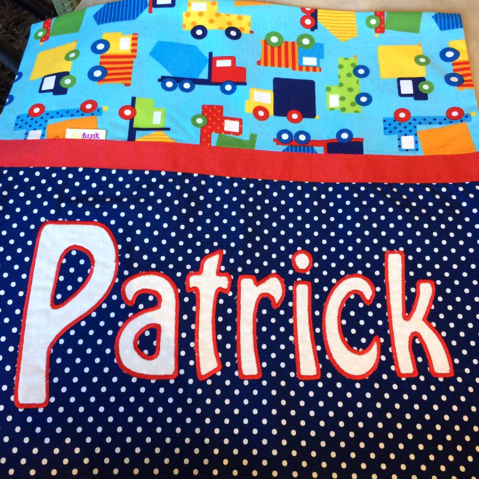 Patrick Handmade Personalised Cushion Cover