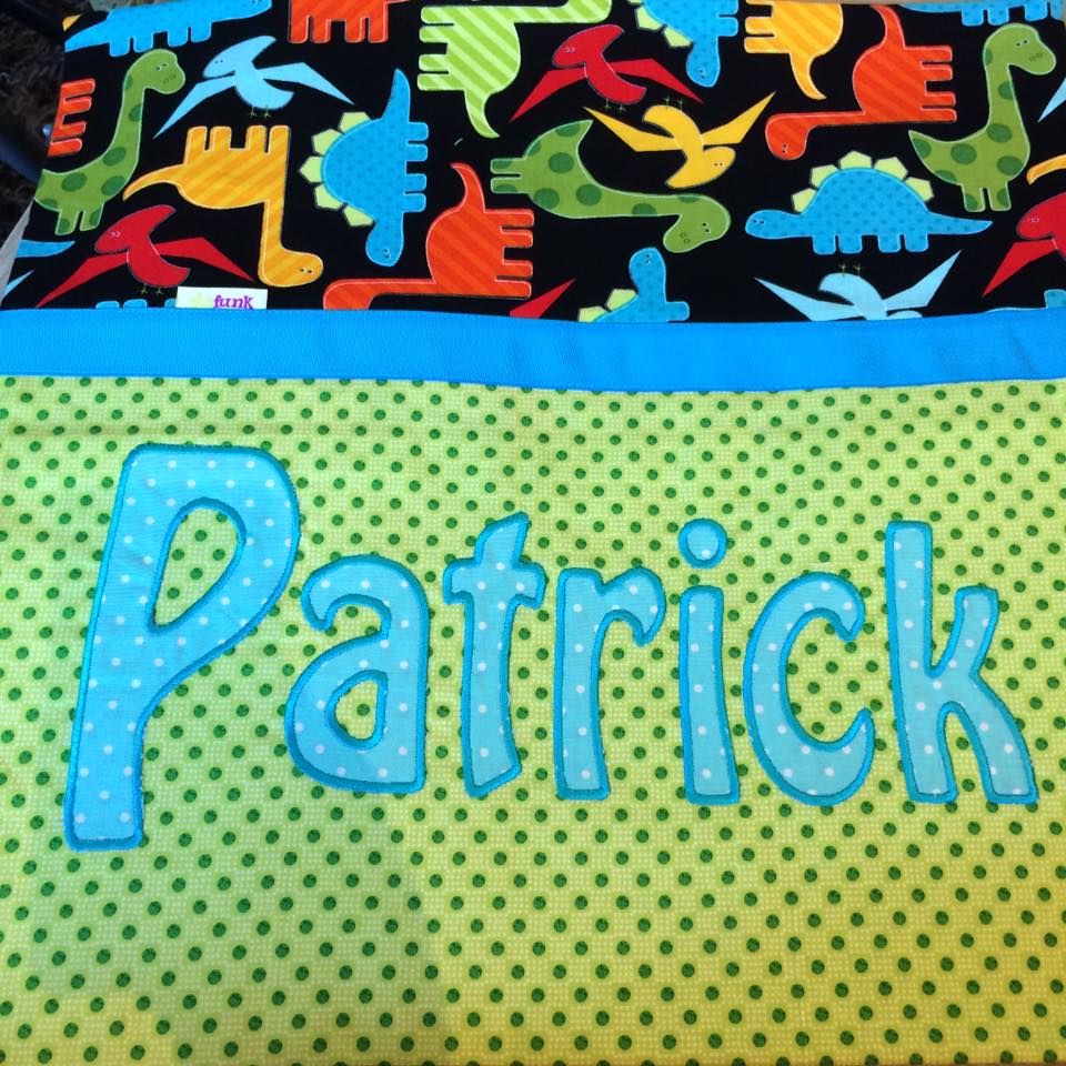 Patrick Handmade Personalised Cushion Cover
