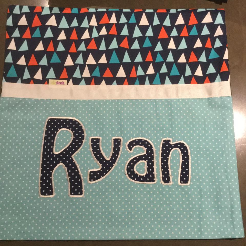 Ryan Handmade Personalised Cushion Cover