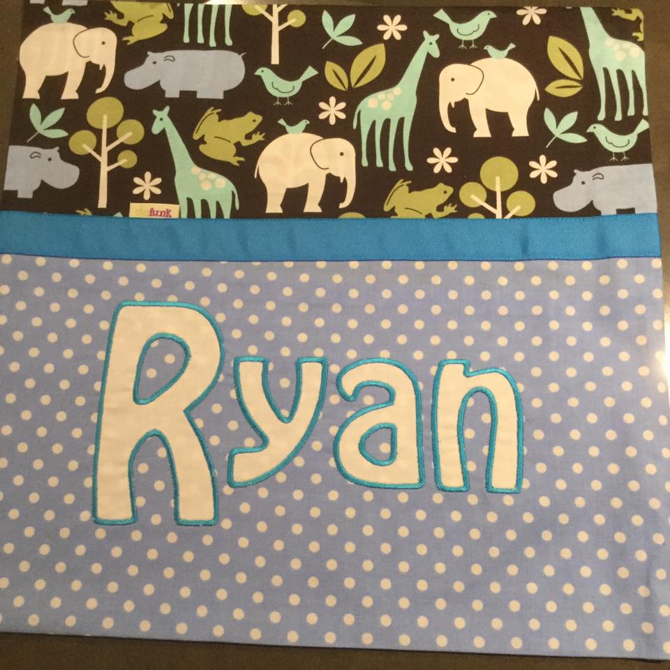 Ryan Handmade Personalised Cushion Cover