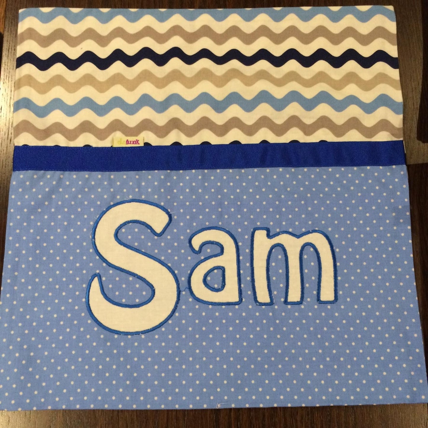 Sam Handmade Personalised Cushion Cover