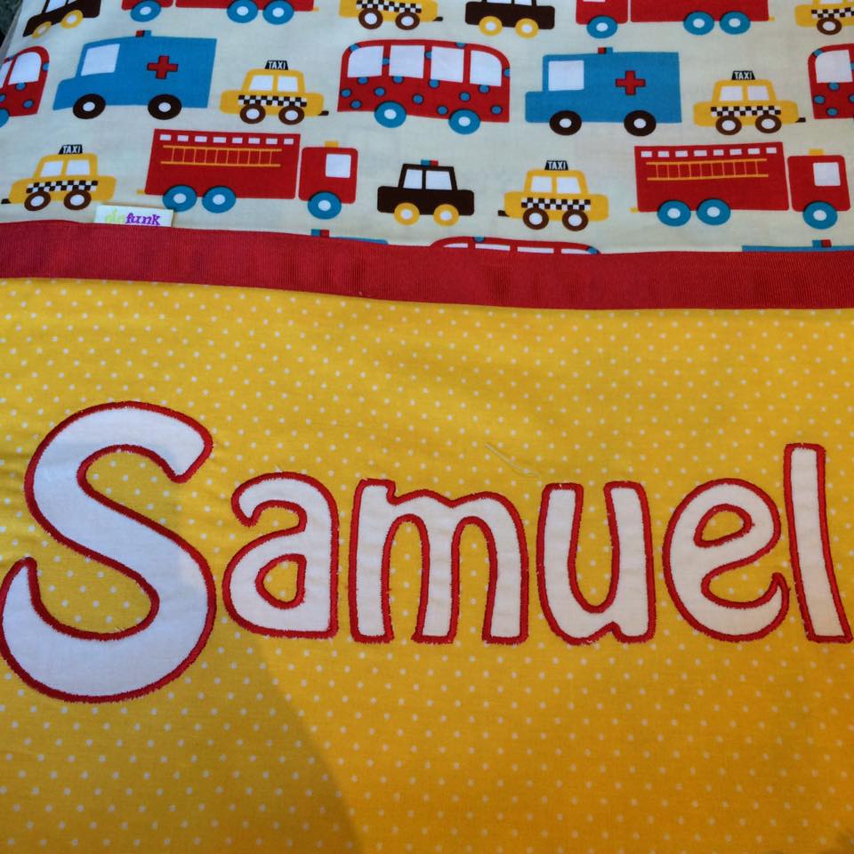 Samuel Handmade Personalised Cushion Cover