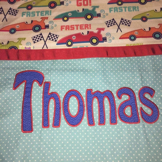 Thomas Handmade Personalised Cushion Cover