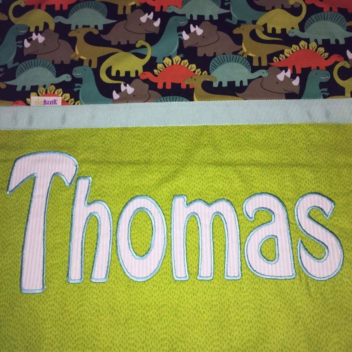 Thomas Handmade Personalised Cushion Cover