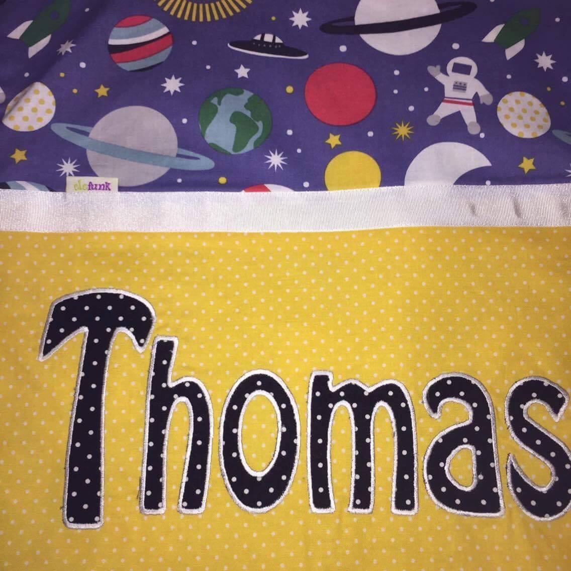 Thomas Handmade Personalised Cushion Cover