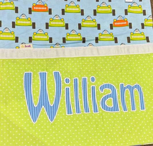 William Handmade Personalised Cushion Cover