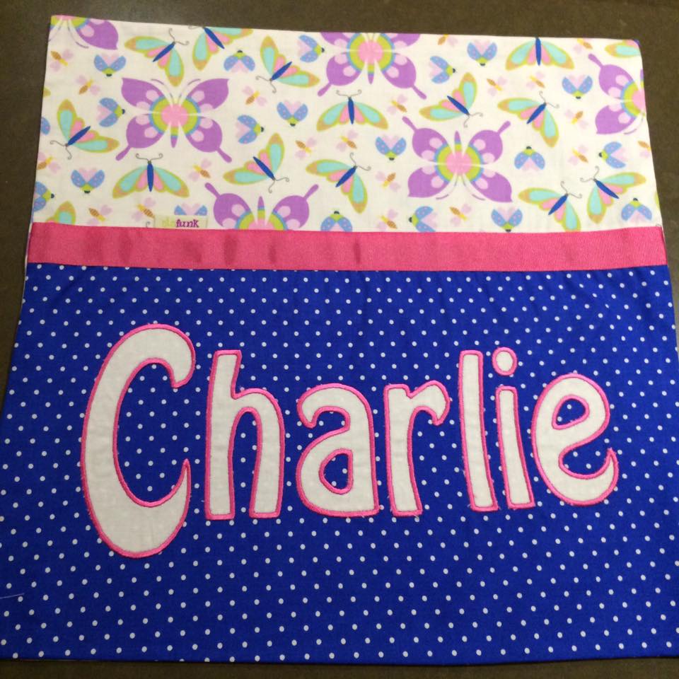 Charlie Handmade Personalised Cushion Cover