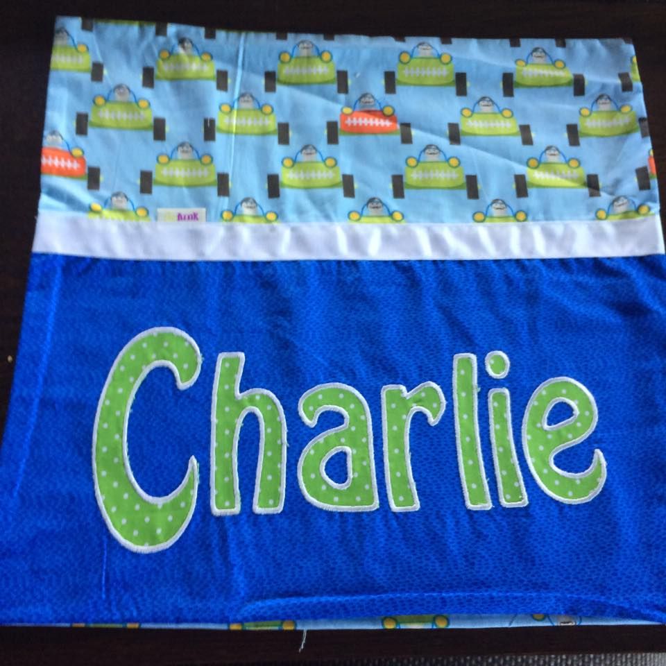 Charlie Handmade Personalised Cushion Cover
