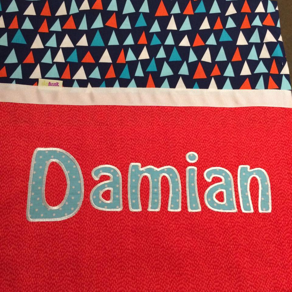 Damian Handmade Personalised Cushion Cover